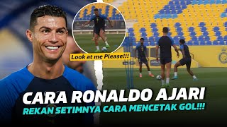 Strategi Rahasia Kalahkan Al Hilal!! Saat Ronaldo Jadi Pelatih Di Latihan Terbaru Menjamu Al Hilal