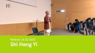 Shaolin Meister, Shi Heng Yi: Impulsvortrag am Ostschweizer Schulungs und Trainingszentrum, KSSG