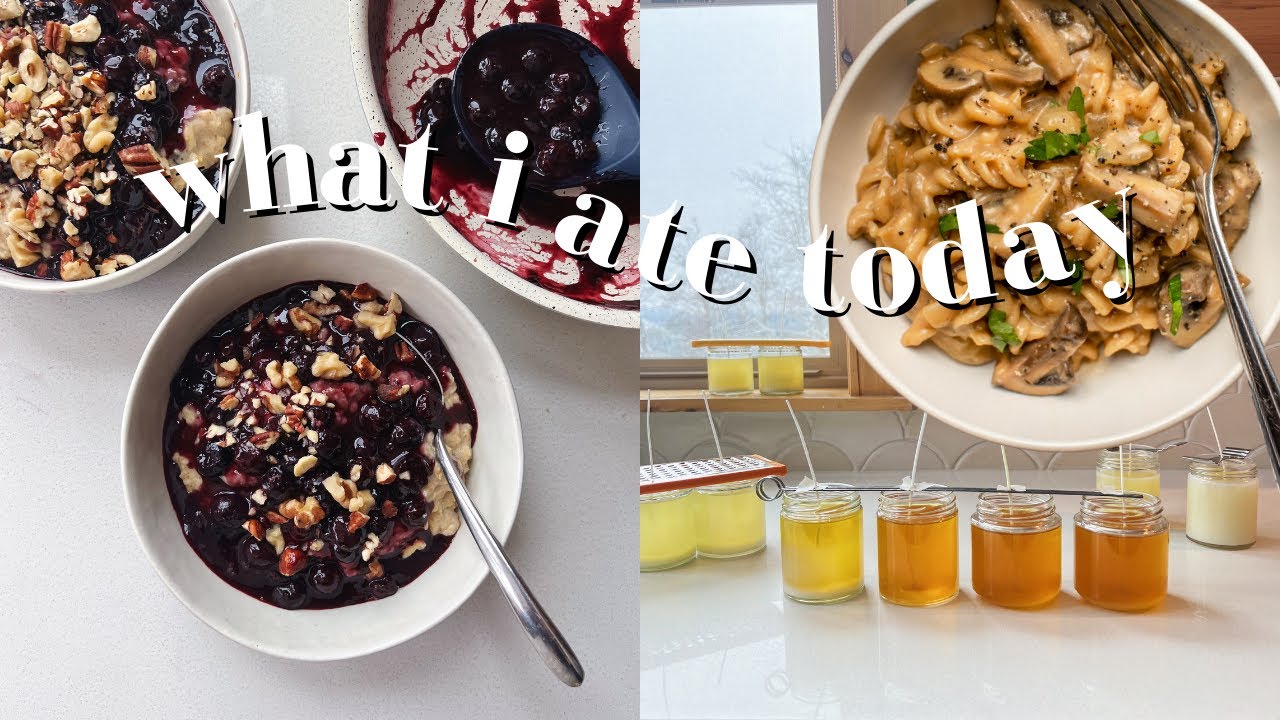 my cozy vegan meals + making 