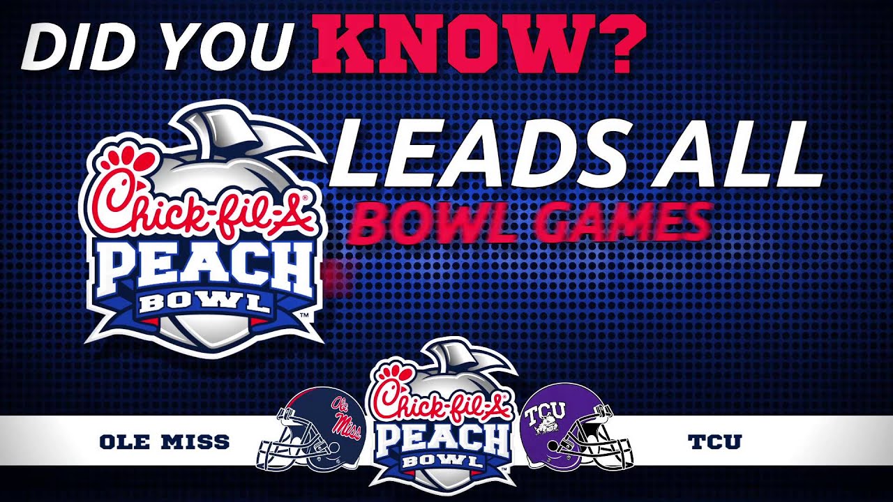 Chick-Fil-a Jumbotron in stadium graphics from Peach Bowl [2/4]