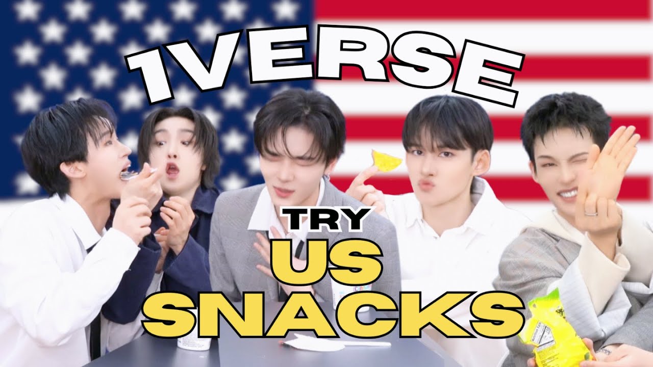 SNACK SPECIAL EP.11 | 1VERSE Try US Snacks For The First Time