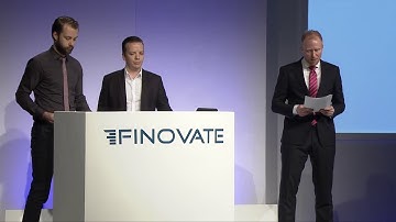 Meniga presenting at Finovate Europe 2016