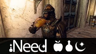 Skyrim Mod iNeed - Food Water and Sleep