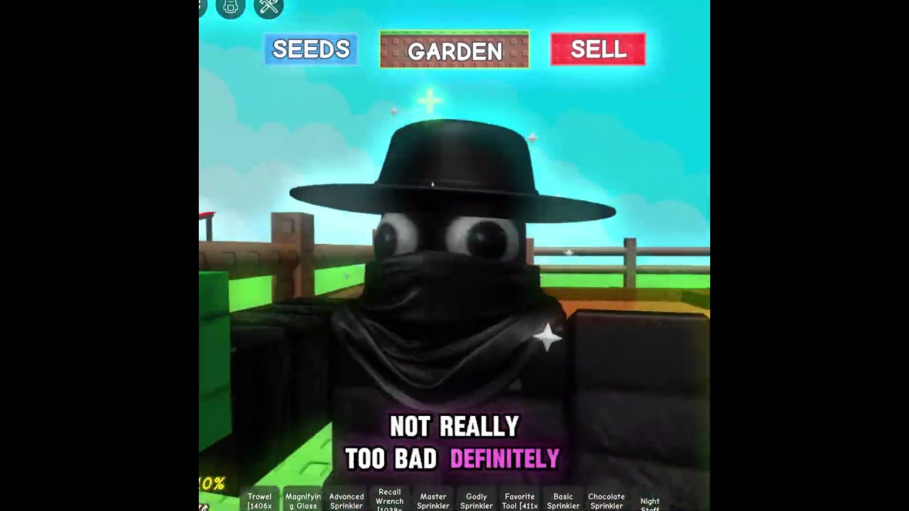 Ranking EVERY SEED In Grow A Garden Part 13 Roblox Growagarden Memes Shorts Funny 