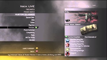 Thanks For 100 Subs! - Mw2 Class Setup!