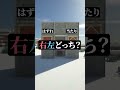 右左どっち?選んだブロックで建築!【マイクラ / マインクラフト】#shorts
