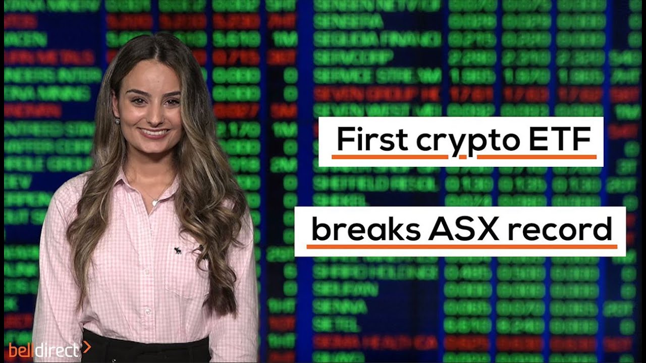 First crypto ETF breaks ASX record | Sophia Mavridis | BDTV | Bell Potter  Online