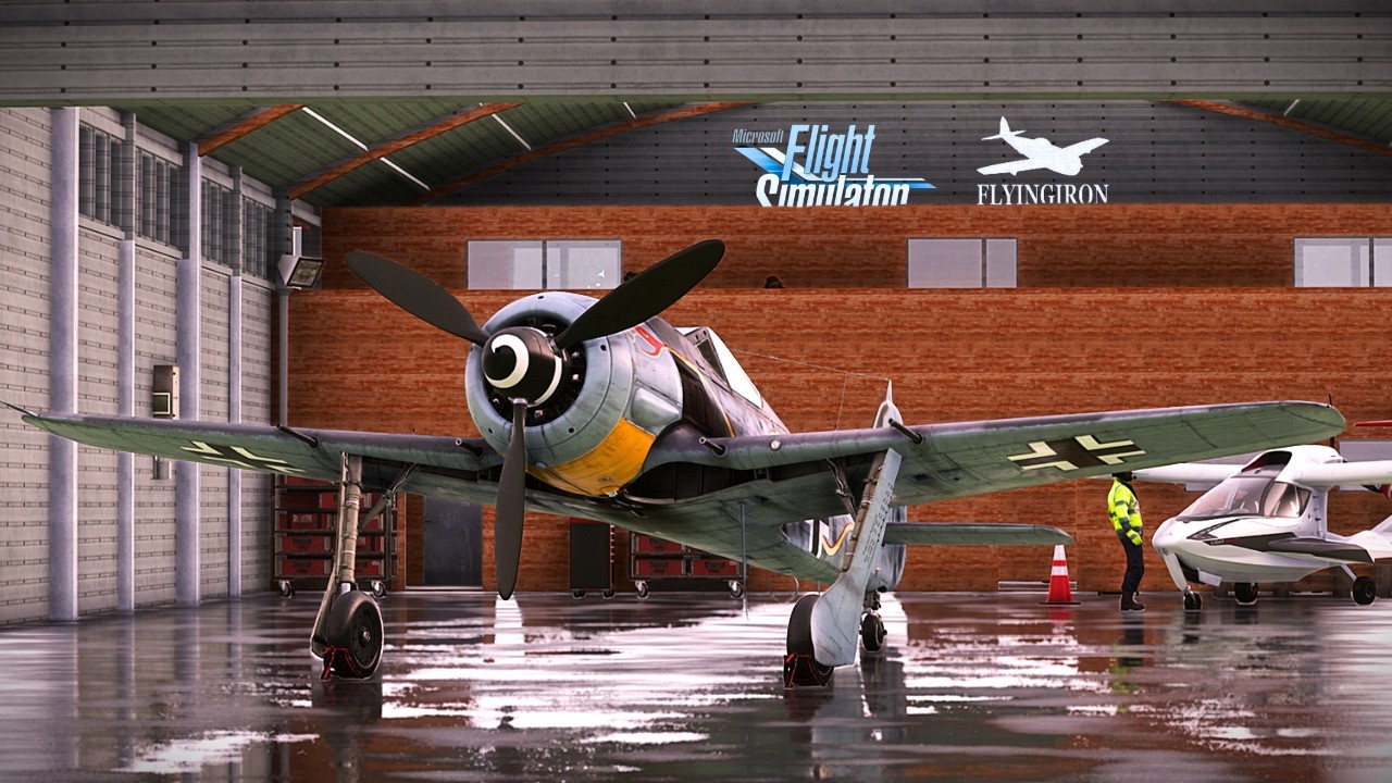 Picture of Taming the FW-190 Butcher Bird | Flight Simulator 2020 | Cinematic ...