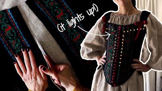 I Turned an Ugly Christmas Sweater Into a Corset… Again