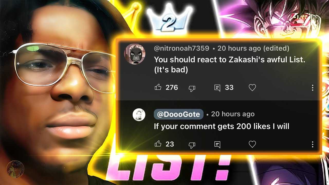 LOCAL DRAGON BALL LEGENDS WHALE REACTS TO ZAKASHI OCTOBER TOP TEN TIER LIST! (Oh my the ugf sneak)