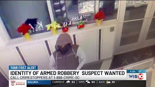 WATCH: Columbia police working to identify suspect in Kay Jewelers armed robbery