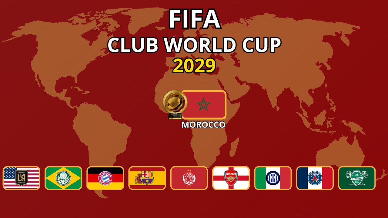 FIFA Club World Cup 2029 | 🇲🇦 | Full Tournament Simulation | Shocking ...