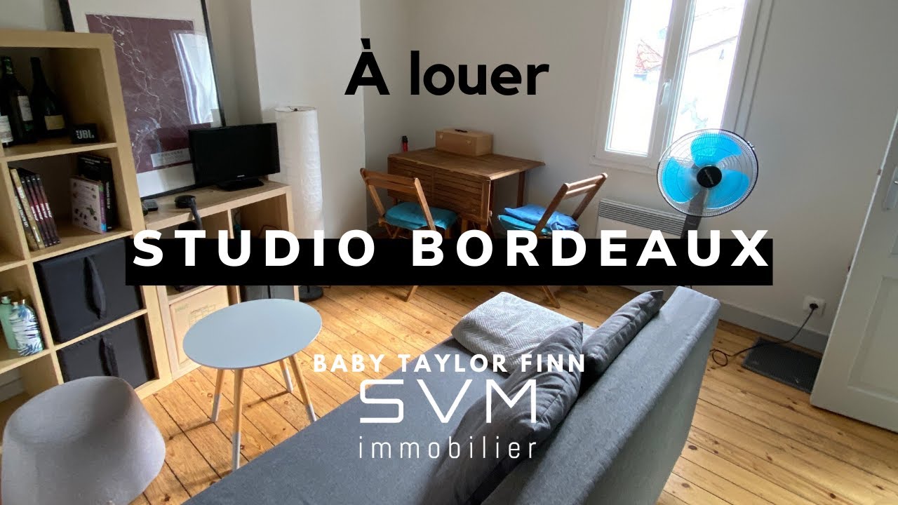 A LOUER - Appartement T1 - Bordeaux - YouTube
