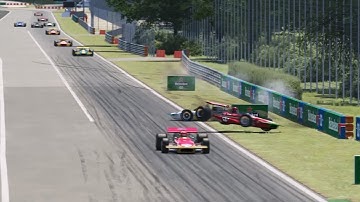 big crash! RSS F1 1970 MONZA | Assetto Corsa
