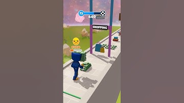 Rich Race:Money Run 3D😱🤯😧 Gameplay Walkthrough | Android,ios mobile | Huggy Hide N  #shorts games