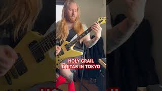 Playing a Super rare James Hetfield guitar in Tokyo Japan