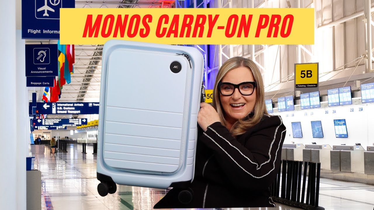  New Update Monos Carry-On Pro Unboxing and Review with Save Code