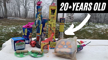 Are ten year old fireworks safe?