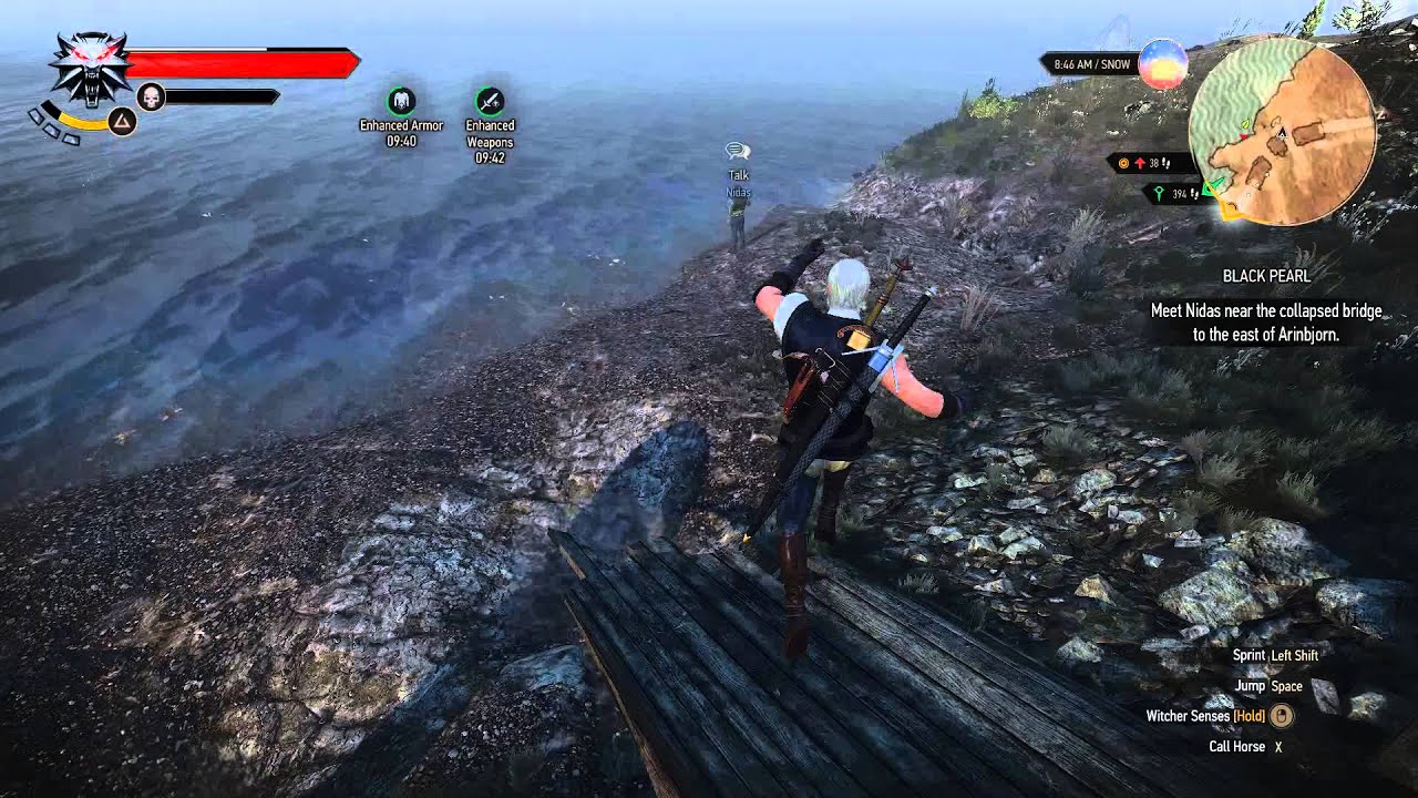 The Witcher 3 Glitch?? Where's Nidas "Black Pearl Quest" in Patch 1.08 YouTube