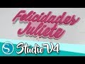 Silhouette Studio V4 - Topo de Bolo Simples e Fácil