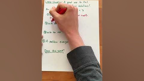 Recurrence Relations and Closed Form Solutions