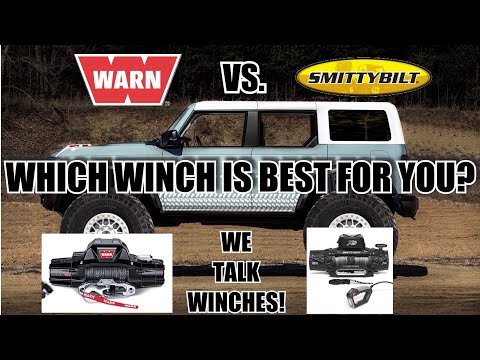 WARN Vs. Smittybilt Winches - Which One Is Best For Your Bronco Or Jeep Wrangler?