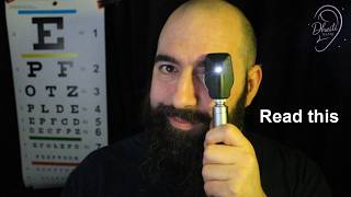 ASMR Eye Exam (Snellen Chart, Light Tests, Soft Spoken) screenshot 5