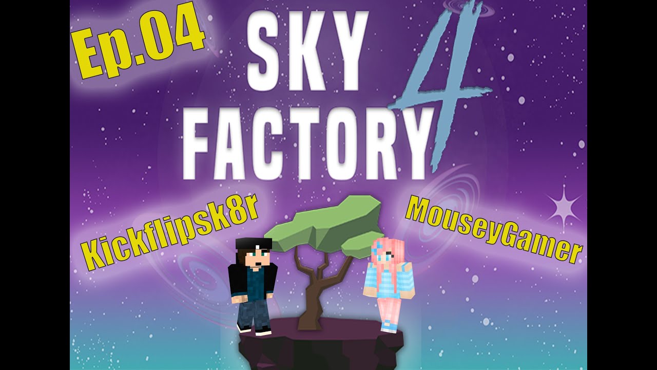 Minecraft Sky Factory 4 Episode 4 (Already Broke It) - YouTube
