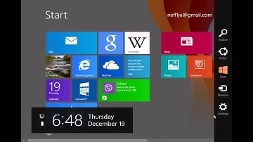 Getting Familiar with the Charms Bar