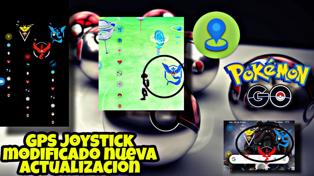 🚨GPS Joystick modificado🚨Nueva Actualización GPS joystick 2022 Pokémon