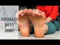 ASMR Wrinkled Soles Close Up Relaxation Velvet Leggings Soft Brushing Sounds ASMR Wrinkled Soles Close Up Relaxation Velvet Leggings Soft Brushing Sounds