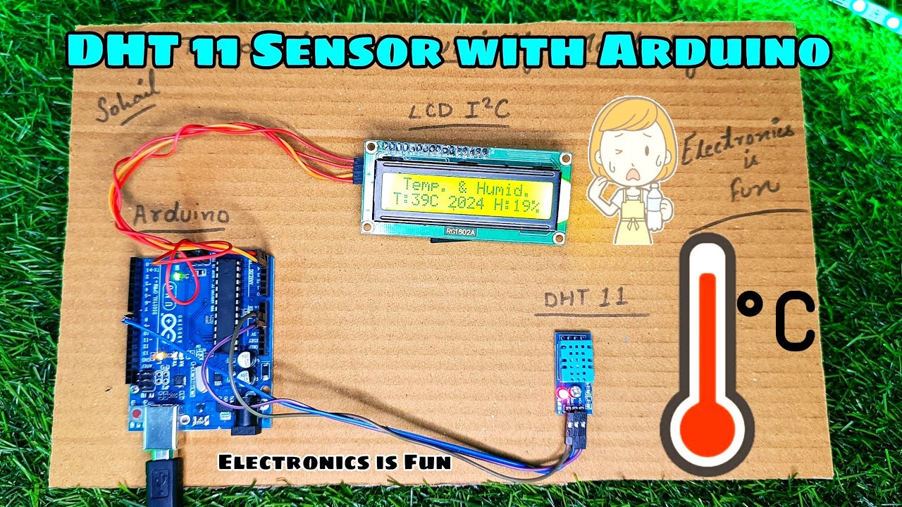 🤒🌡️Build a Smart Temperature and Humidity Monitoring System with I2C ...