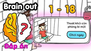 Đáp án Brain out - Thử thách Thoát khỏi căn phòng bí mật level 1 - 18 screenshot 5