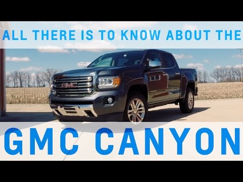 2016 GMC Canyon TEST DRIVE / VIDEO REVIEW