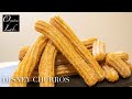 【サクッふわ】話題のディズニー公式 チュロスの作り方 お家で夢の国気分!  音フェチ / Disney Park Churros recipe ASMR | Oyatsu Lab.