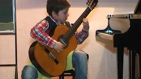 11 year old Macedonian guitar virtuoso Stojan Stoj...
