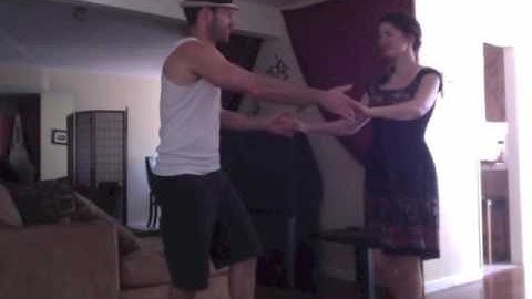 Rachel Learns Zouk with Peter, 6 Aug 2016