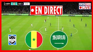 Sénégal vs Arabie Saoudite EN DIRECT | Match Amical 2026 | Match Aujourd'hui Simulation