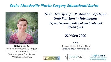 Natasha van Zyl: Nerve Transfers for Restoration of Upper Limb Function in Tetraplegia