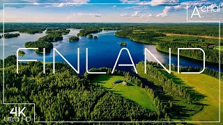 Finland from above | Stunning nature in 4K