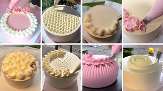 DID YOU KNOW THESE PIPING TRICKS? Nozzle Design for a CAKE ! 💫❣️