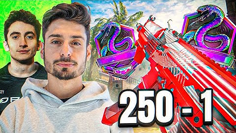 250-1 RANKED PLAY VS IRIDESCENTS (INSANE MW2 GAMEPLAY)