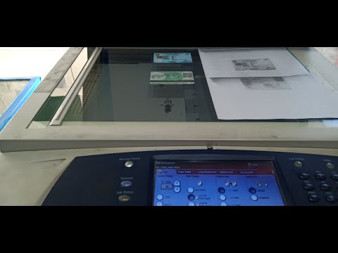 id card copy setting xerox photocopier machine
