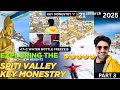 Winter Spiti Valley Series Part 3 || Key Monestry Kaza || @abhisheklohiaofficial