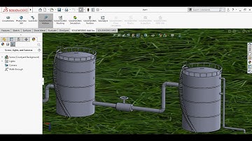 Oil tank design in solidworks | Solidworks tutorials | ANYONE CAN DESIGN | TANK DESIGN