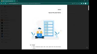 Operasi File pada Python | Praktikum Bab 8