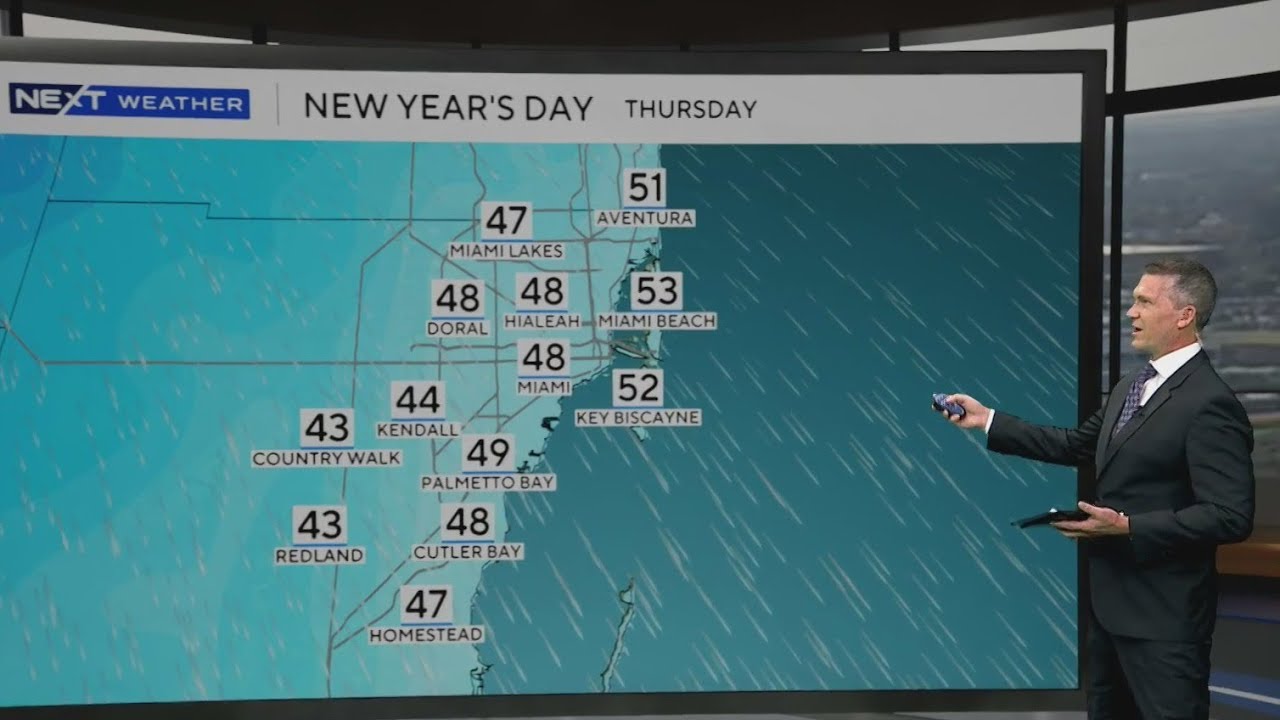 New Year cold snap in South Florida to bring chilly temperatures to ...