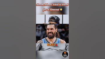 Paul George shares a wild OKC story 😳Steven Adams tried to BLEED just  to get a timeout 😭💯#shorts