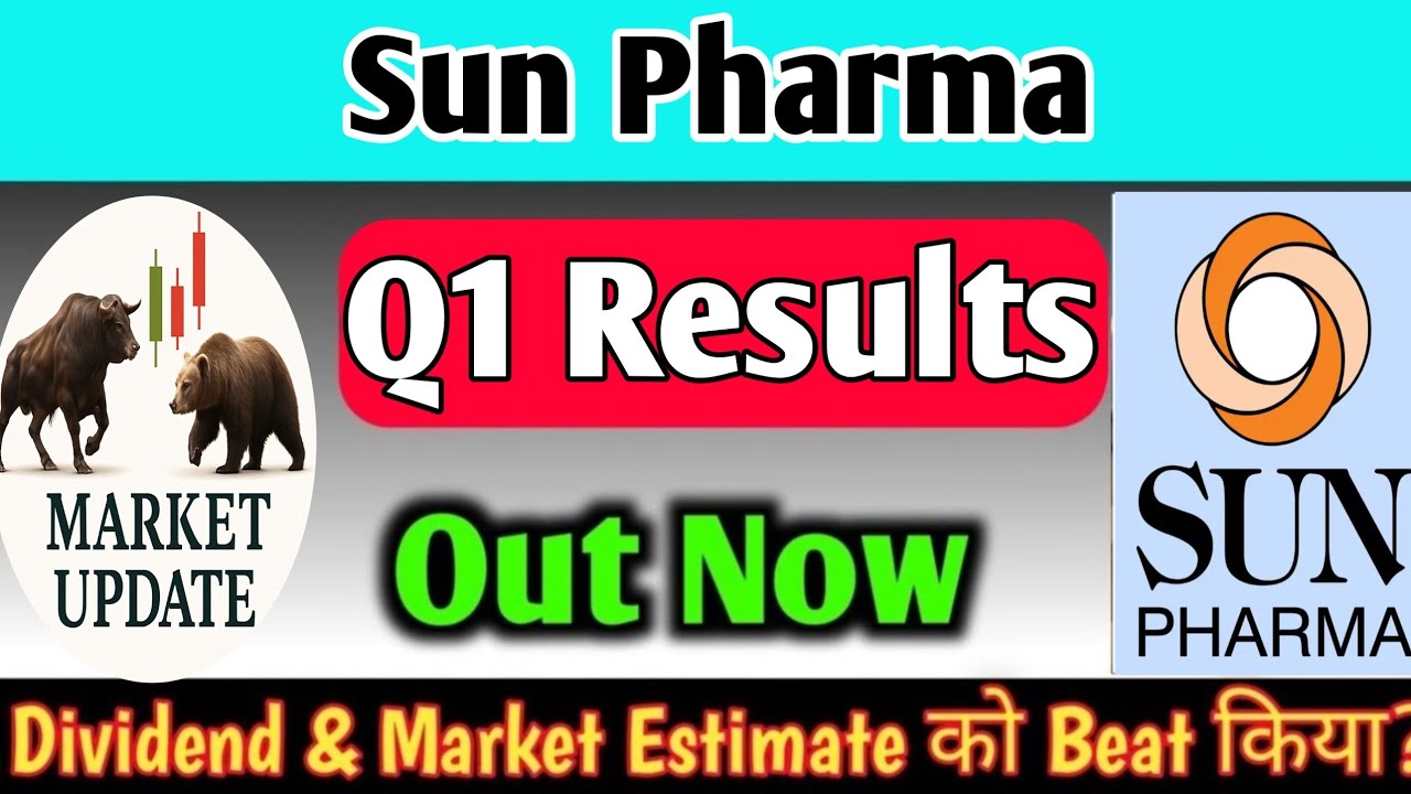 Sun Pharma Q1 Results 2026 | Sun Pharma Results Today | Sun Pharma Share Latest News | sun Pharma