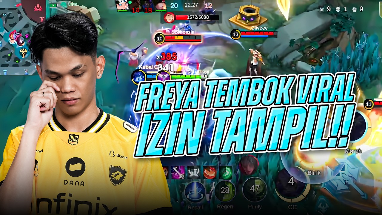 FREYA TEMBOK VIRAL!! IZIN TAMPIL!!!